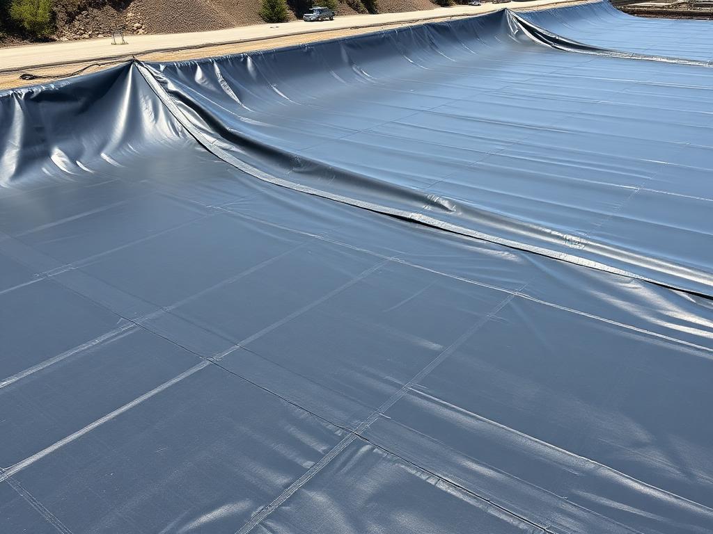 Geomembrane HDPE — material geosintetik NusaPilar